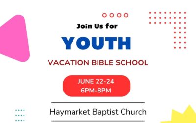 Youth VBSMonday, June 22 - Wednesday, June 24
